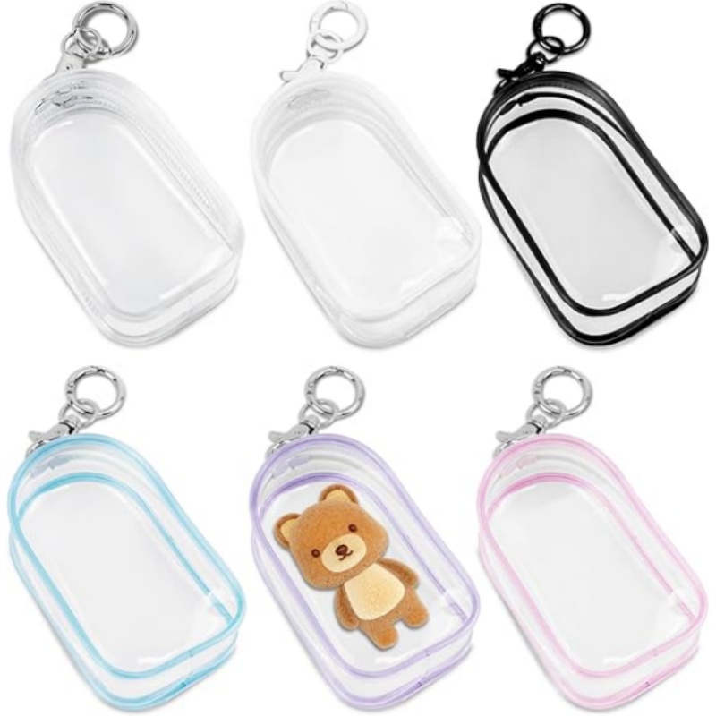 Travel Accessories Display - Clear Case Organizer for 15-17CM Plush