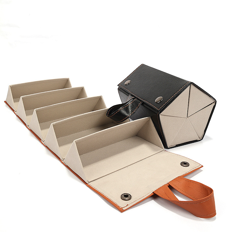 Travel Accessories Display - Portable Glasses Organizer Multi-grid Glasses Storage