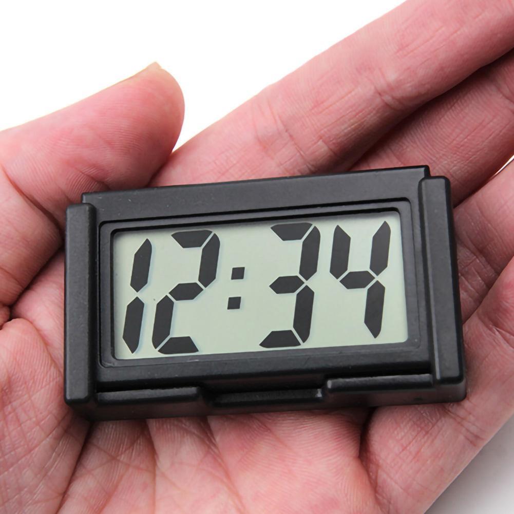 Travel Accessories Display - Mini Digital Clock Car Dashboard Electronic