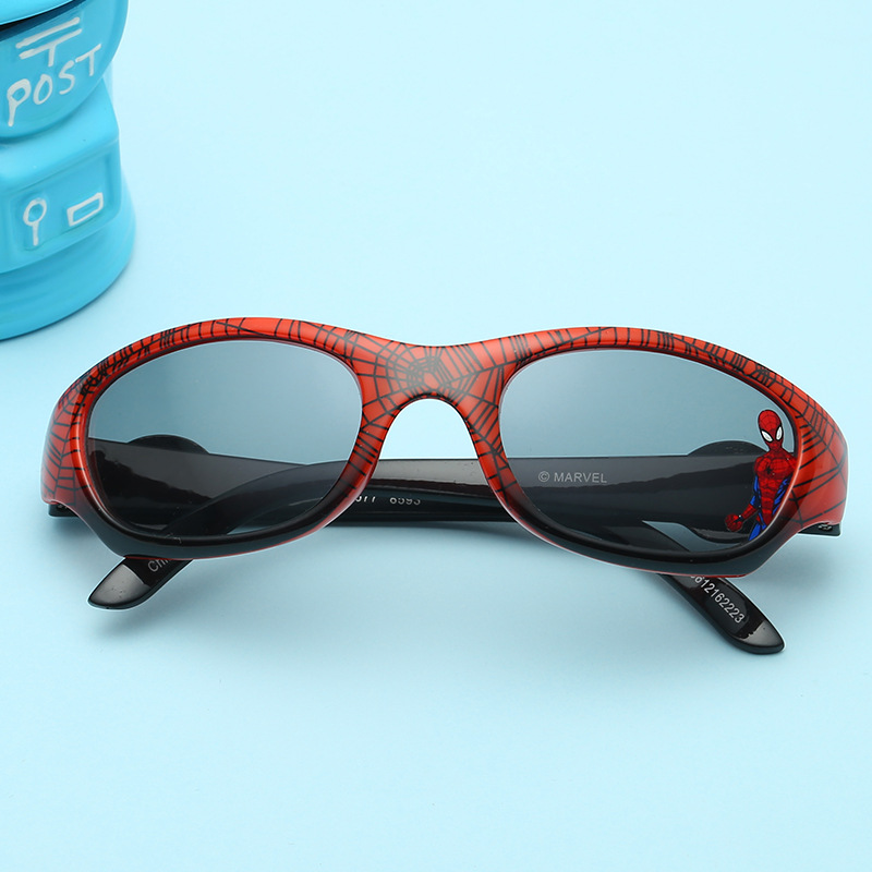 Travel Accessories For Kids - Generic Kids Spiderman Cartoon Sunglasses Uv400