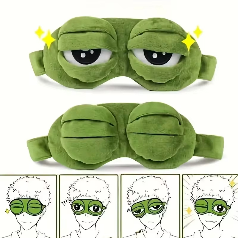 Travel Accessories Gifts - Frog shaped eye mask Party game