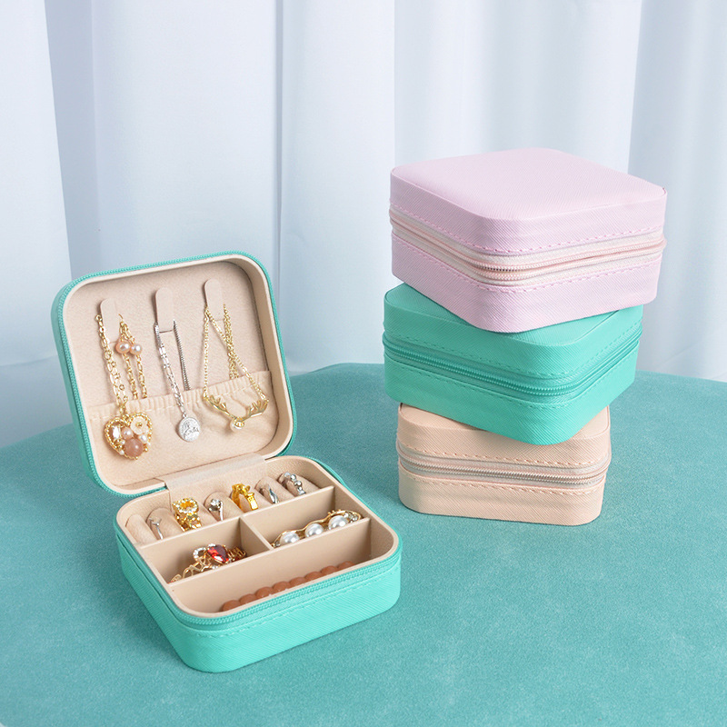Travel Accessories Display - Colorful Simple Convenient Jewelry Storage Box
