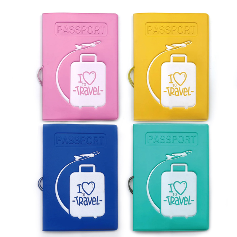 Travel Accessories Dropshipping - Colorful Emboss Women's Passport Cover Print
