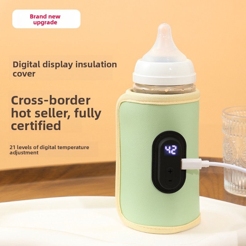 Travel Accessories Display - Portable Digital Display Baby Bottle Warmer