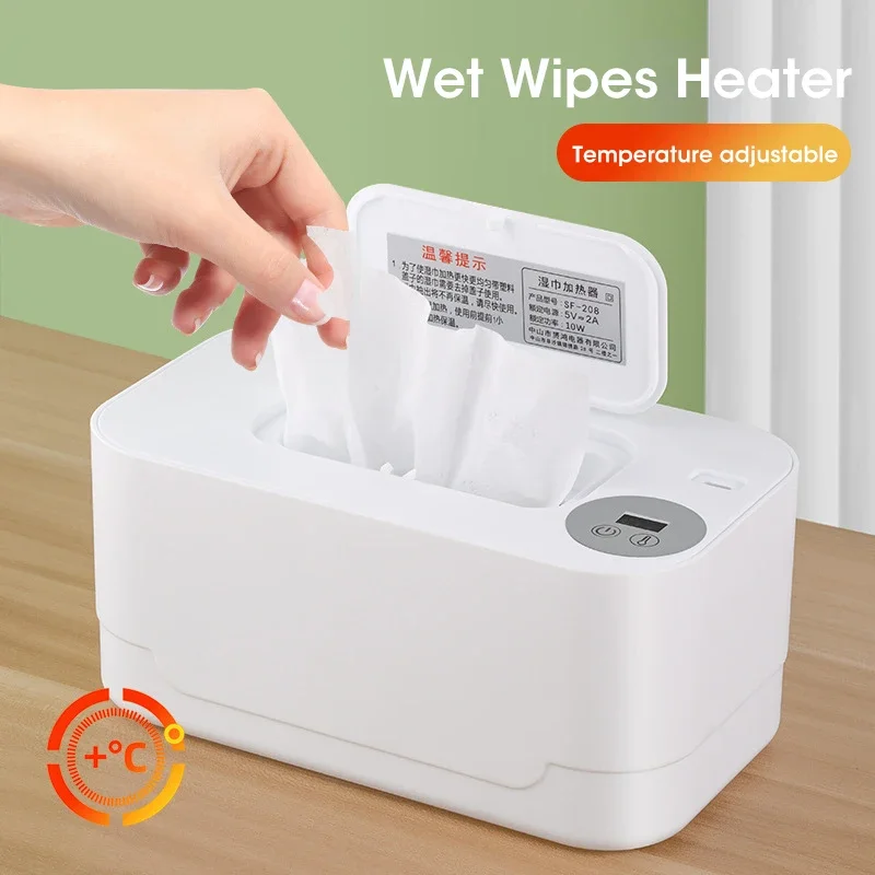 Travel Accessories Display - Portable Baby Wipe Warmer 2-in-1 Heated