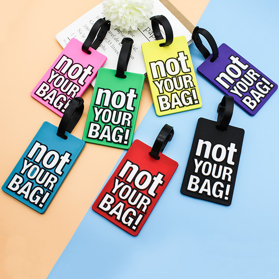Travel Accessories B&M - Creative Letter Not Your Bag Travel