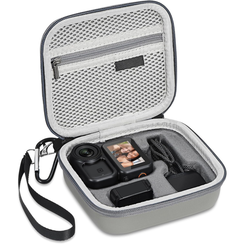 Travel Vlog Accessories - Protective PU Leather Carrying Case for