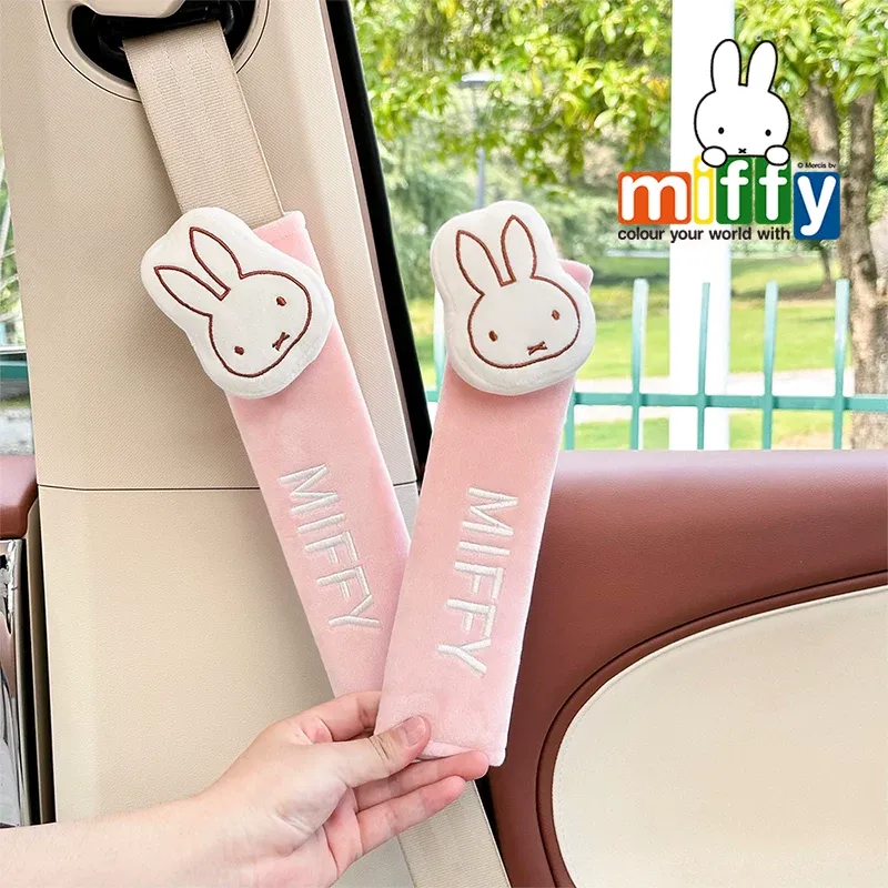 Travel Accessories Comfort - Kawaii Miffy Car Seat Belt Shoulder