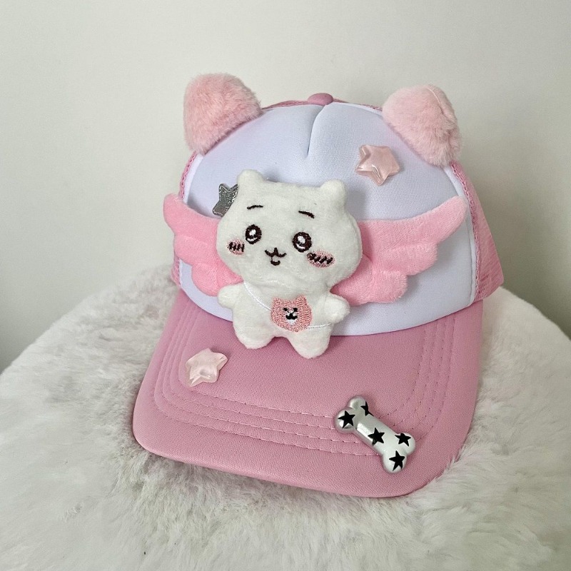 Travel Accessories For Kids - Anime Chiikawa Usagi Baseball Cap Embroidered