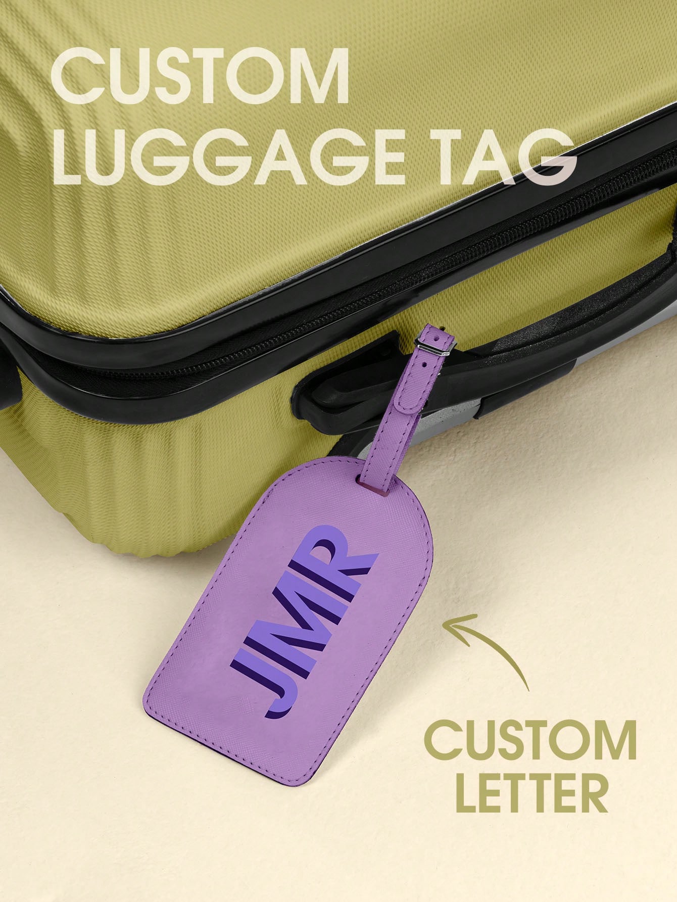 Personalized Initial Luggage T - Travel Accessories Gifts ulasan dan harga