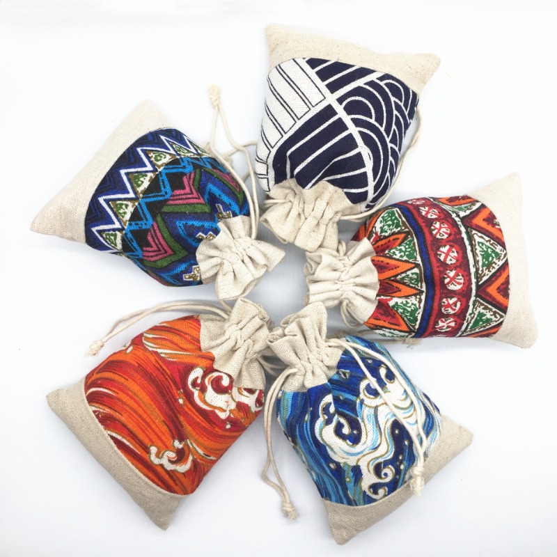 Ethnic Style Drawstring Bag Je - Cable Organizer Travel ulasan dan harga