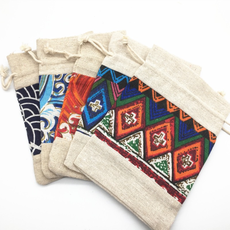 Ethnic Style Drawstring Bag Je - Cable Organizer Travel ulasan dan harga