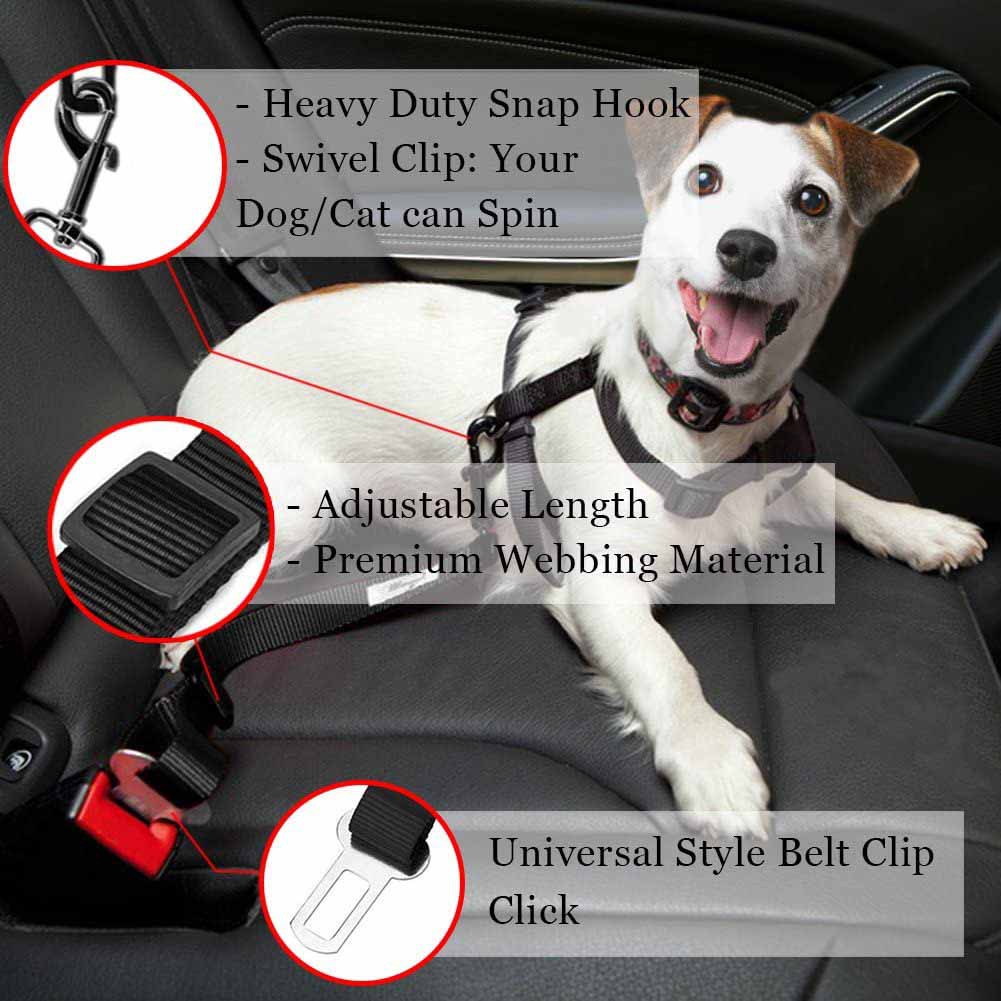 Car Seat Belt Pet Dog Leash Ad - Travel Accessories Dropshipping ulasan dan harga