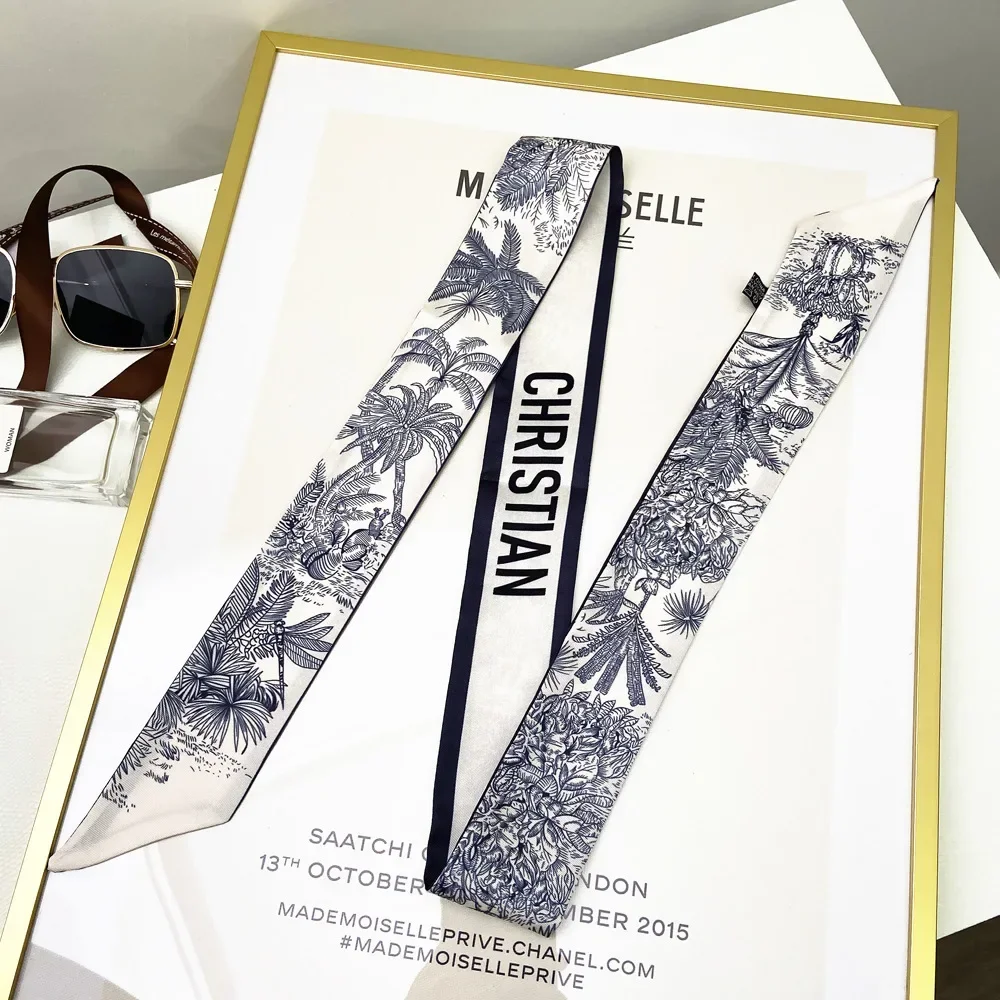 Extended Ribbon Scarf, Silk Ha - Travel Accessories Gifts ulasan dan harga