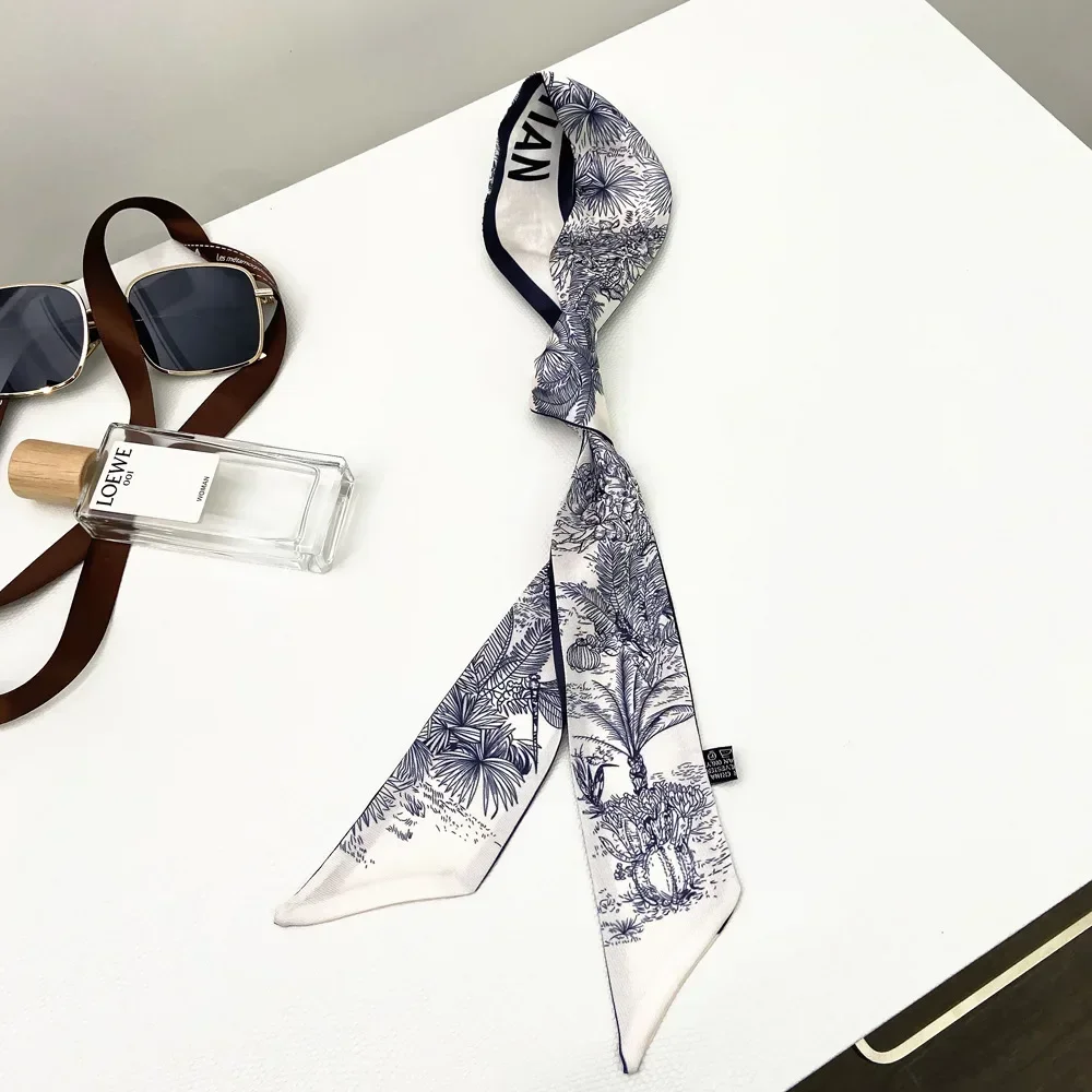 Extended Ribbon Scarf, Silk Ha - Travel Accessories Gifts ulasan dan harga