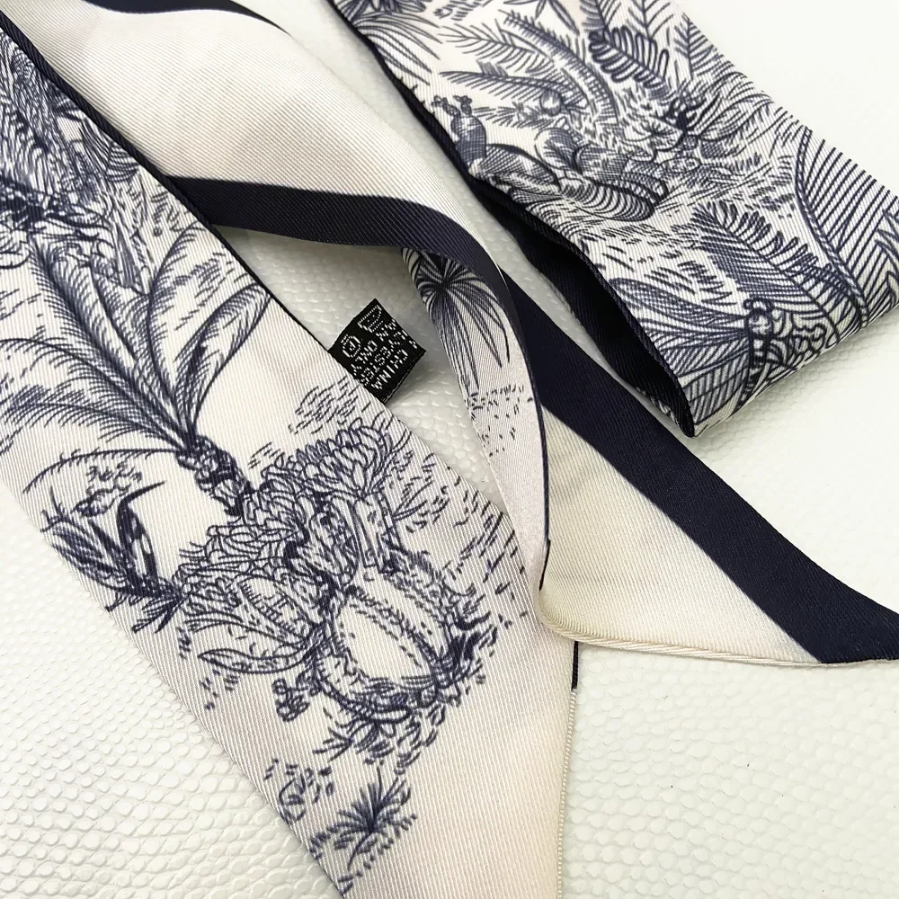 Extended Ribbon Scarf, Silk Ha - Travel Accessories Gifts ulasan dan harga