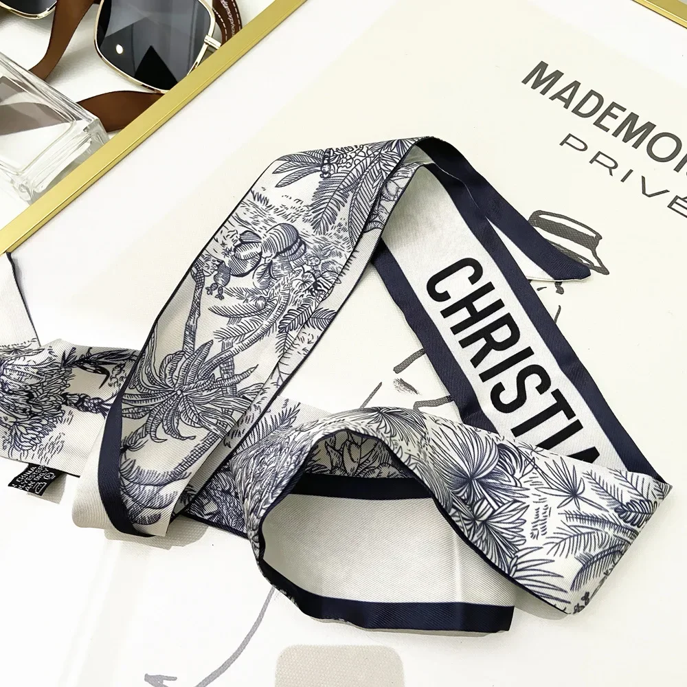 Extended Ribbon Scarf, Silk Ha - Travel Accessories Gifts ulasan dan harga