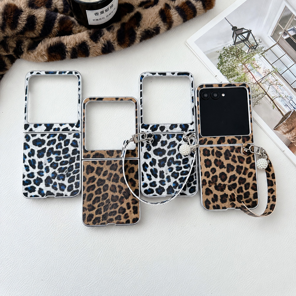 Leopard Print Folding Flip Pho - Travel Accessories Gifts ulasan dan harga