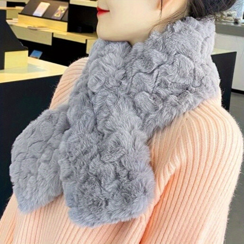 Elegant Women's Faux Rabbit Fu - Travel Accessories Gift Ideas ulasan dan harga