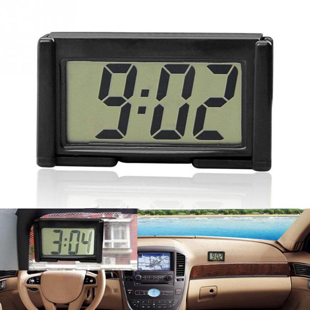 Mini Digital Clock Car Dashboa - Travel Accessories Display ulasan dan harga
