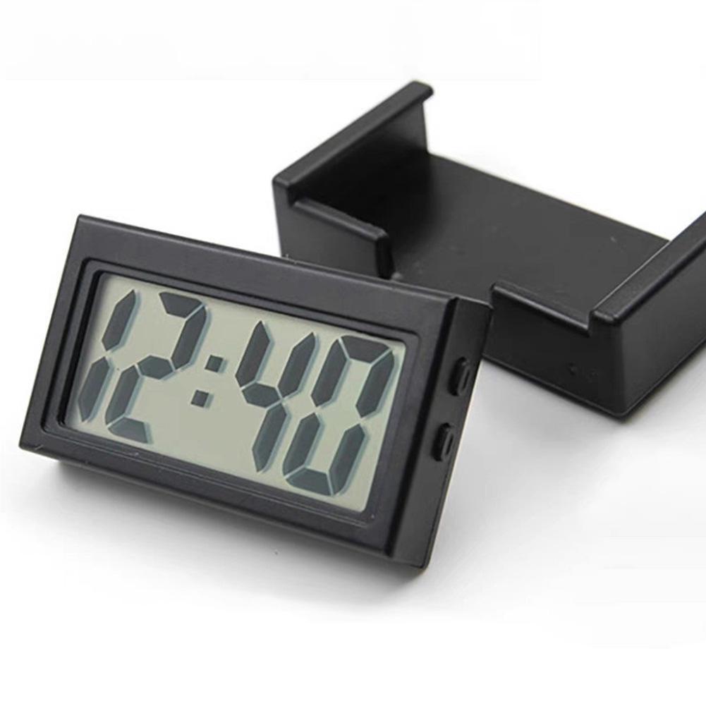 Mini Digital Clock Car Dashboa - Travel Accessories Display ulasan dan harga