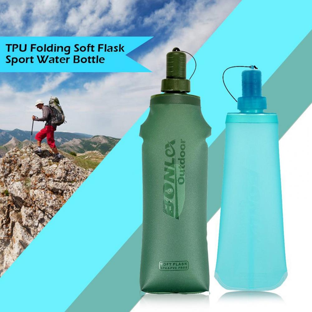 250/500ML Folding Water Bottle - Water Bottle Collapsible ulasan dan harga