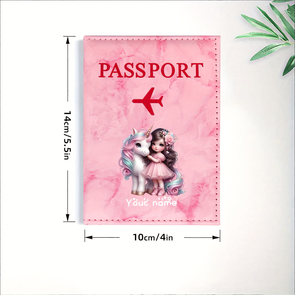 Unicorn Girl Pattern PU Passpo - Travel Accessories Personalised ulasan dan harga