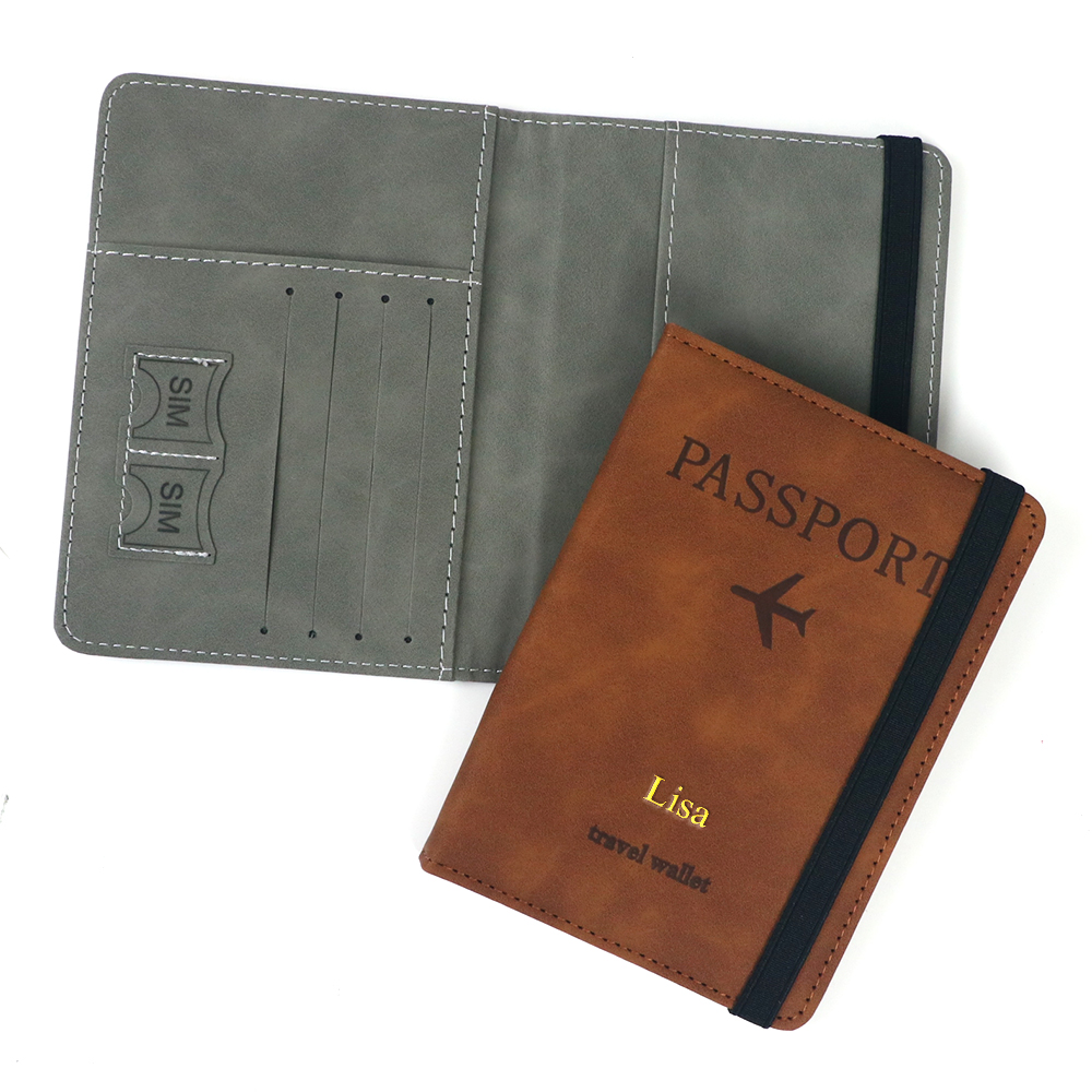Customized Name PU Leather Car - Travel Accessories Personalised ulasan dan harga