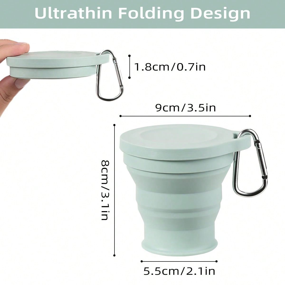 Leeseph Silicone Collapsible T - Water Bottle Collapsible ulasan dan harga