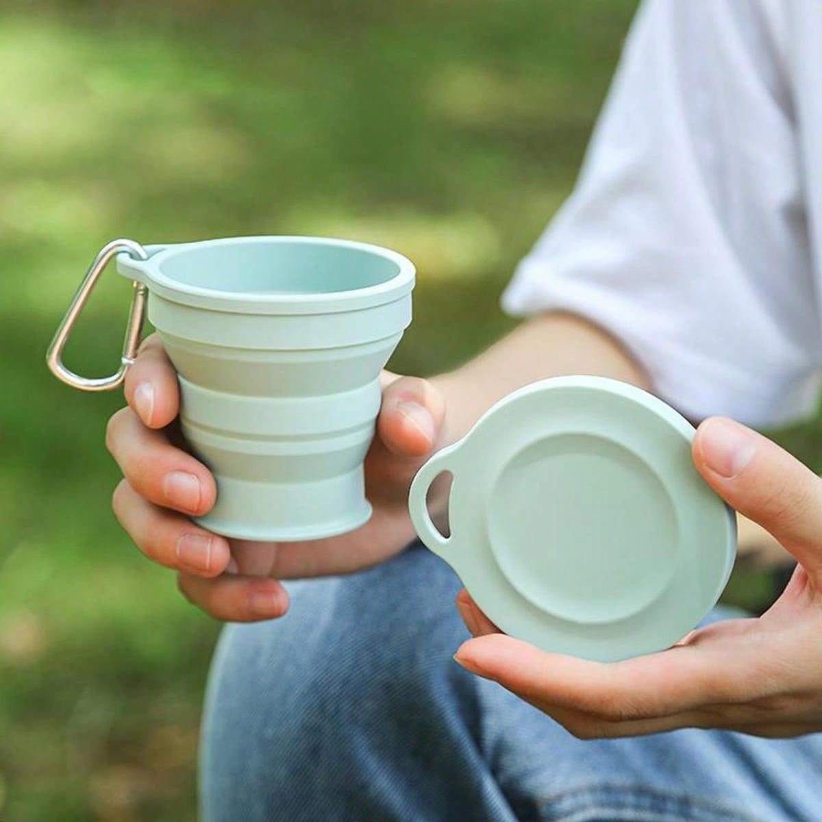 Leeseph Silicone Collapsible T - Water Bottle Collapsible ulasan dan harga