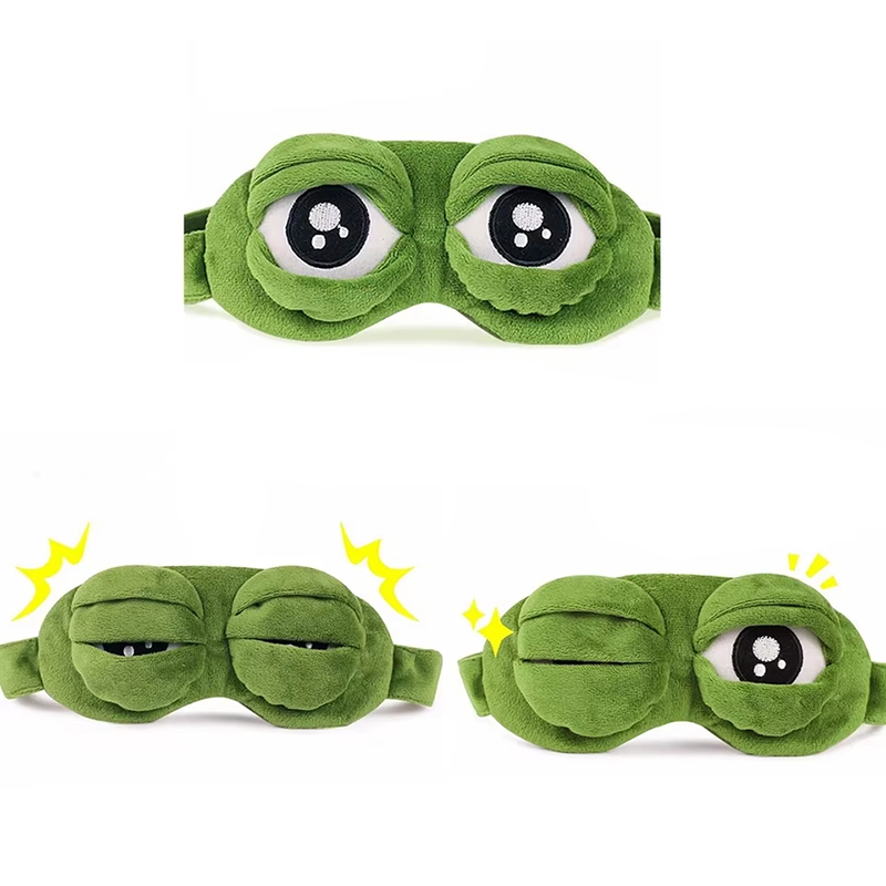 Frog shaped eye mask Party gam - Travel Accessories Gifts ulasan dan harga