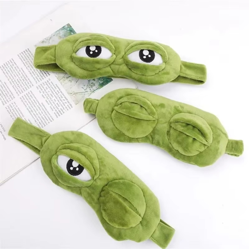 Frog shaped eye mask Party gam - Travel Accessories Gifts ulasan dan harga