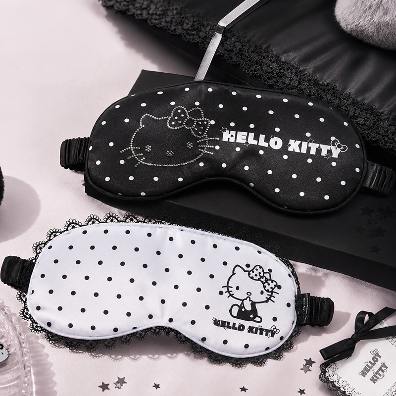 Cute Hello Kitty Eye Mask Soft - Travel Accessories Comfort ulasan dan harga