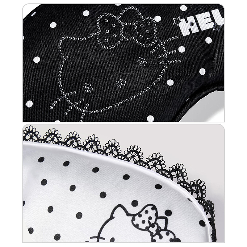 Cute Hello Kitty Eye Mask Soft - Travel Accessories Comfort ulasan dan harga