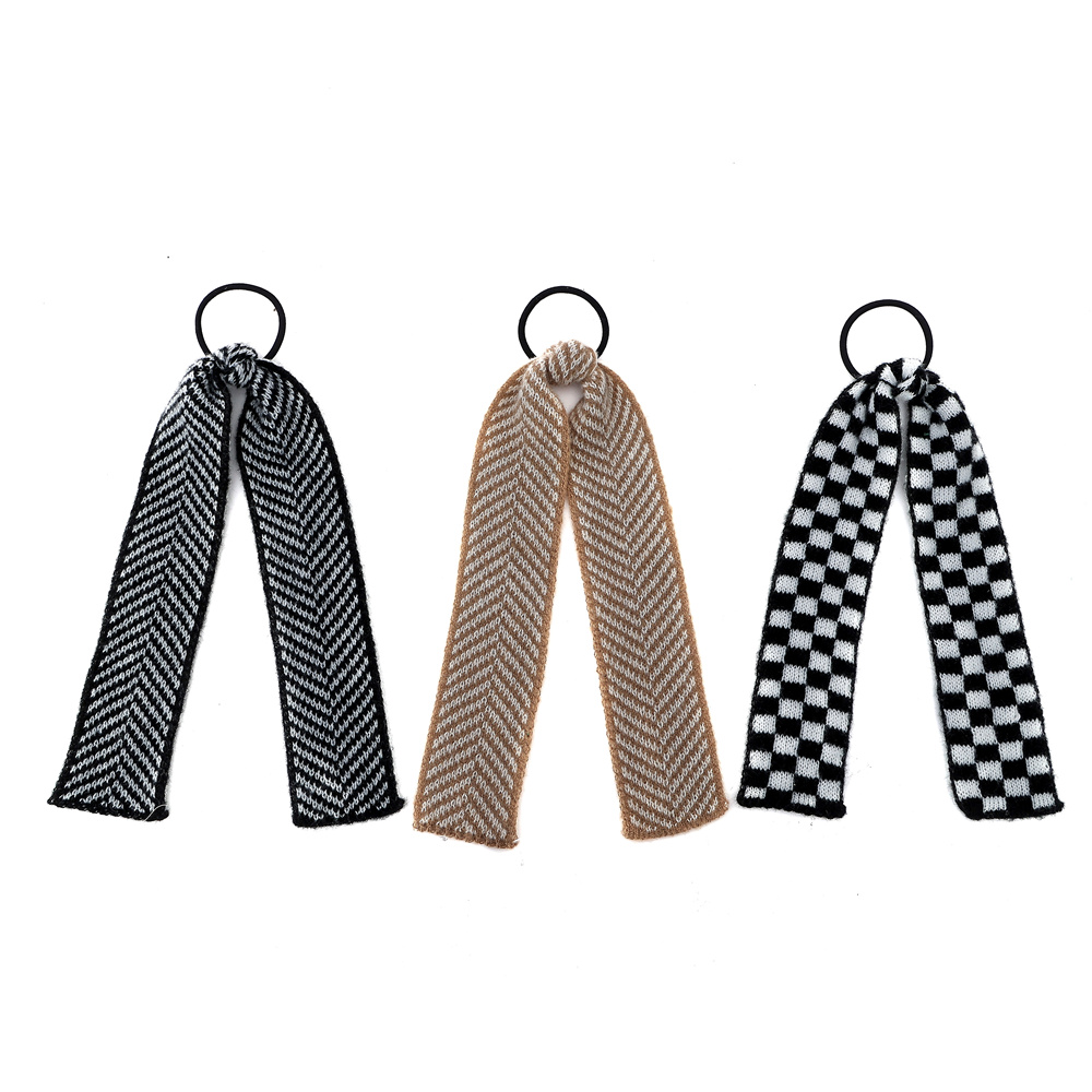 001N Checkered yarn HairBand C - Travel Accessories For Kids ulasan dan harga