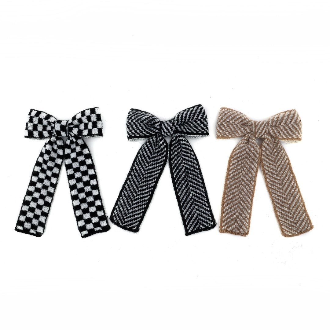 001N Checkered yarn HairBand C - Travel Accessories For Kids ulasan dan harga