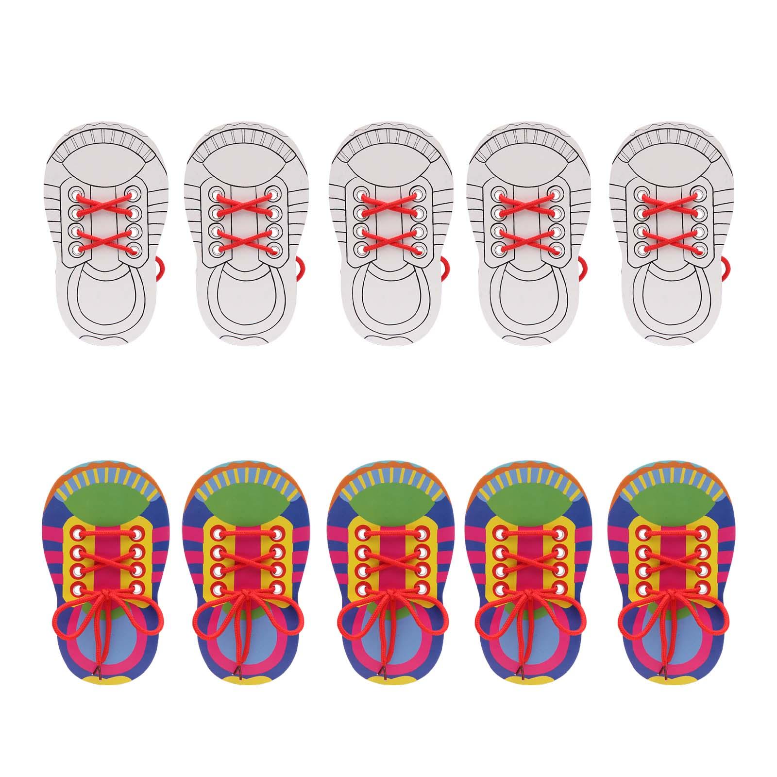 10 Pieces Child Busy Board Tie - Travel Accessories For Kids ulasan dan harga