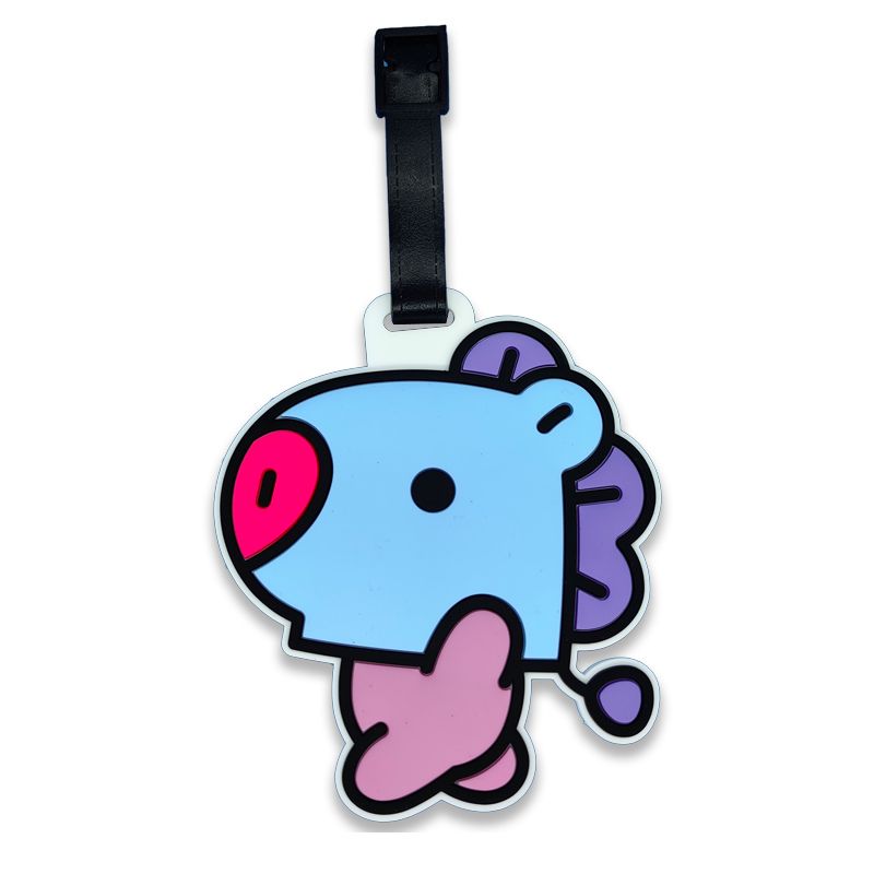 BT21 cartoon cute keychain Kaw - Travel Accessories Gifts ulasan dan harga