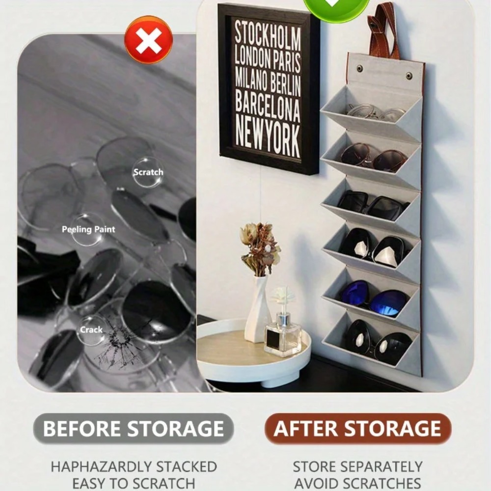 Multi-slot Portable Glasses Or - Travel Accessories Display ulasan dan harga
