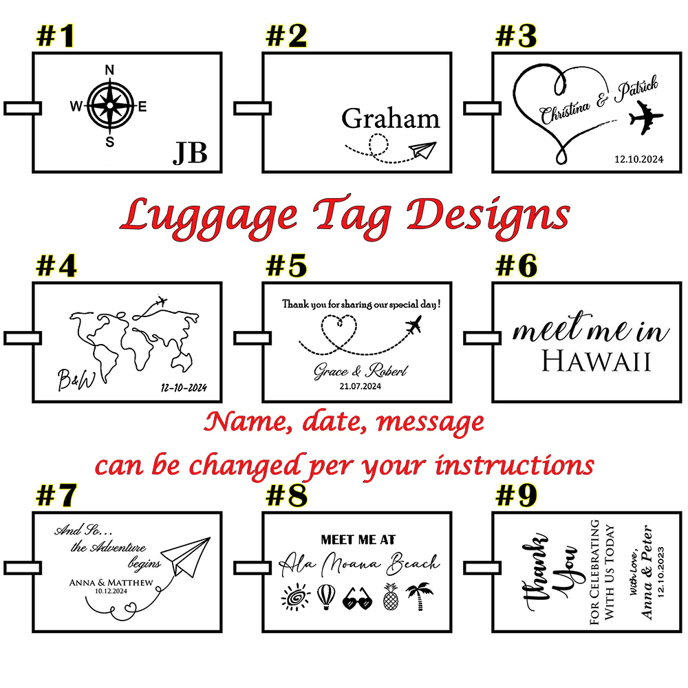 Personalized Pu Leather Luggag - Travel Accessories Personalised ulasan dan harga