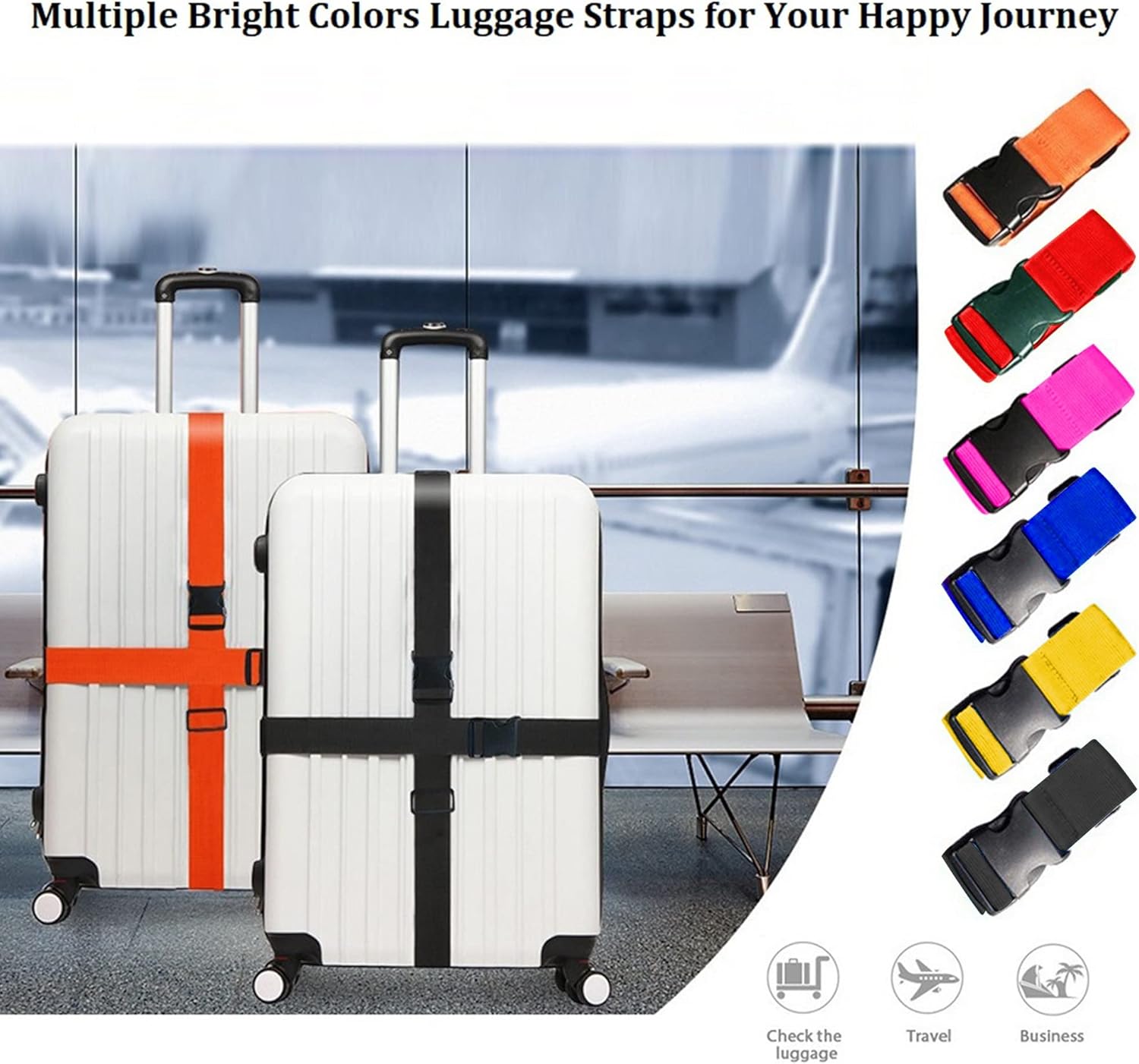 Bright Color Adjustable Luggag - Travel Accessories B&M ulasan dan harga