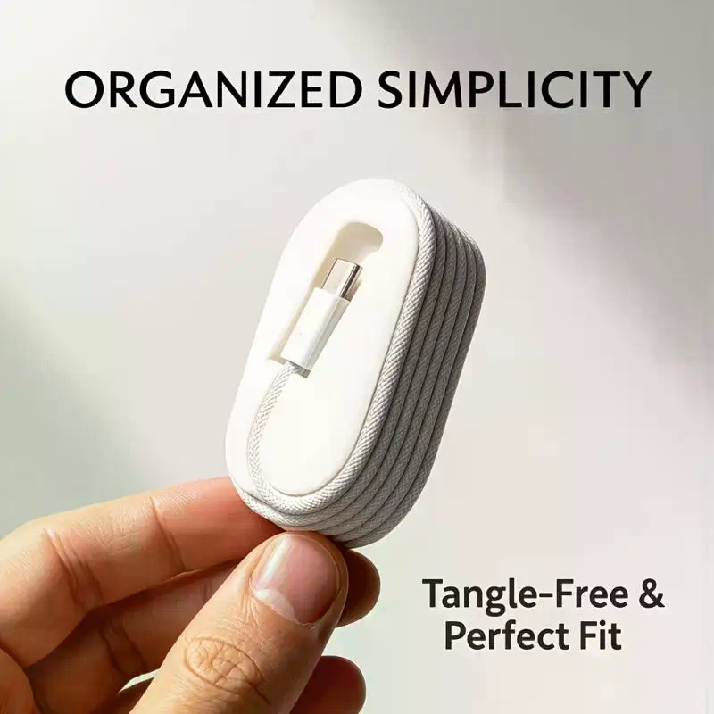Portable Cable Winder Organize - Cable Organizer Travel ulasan dan harga