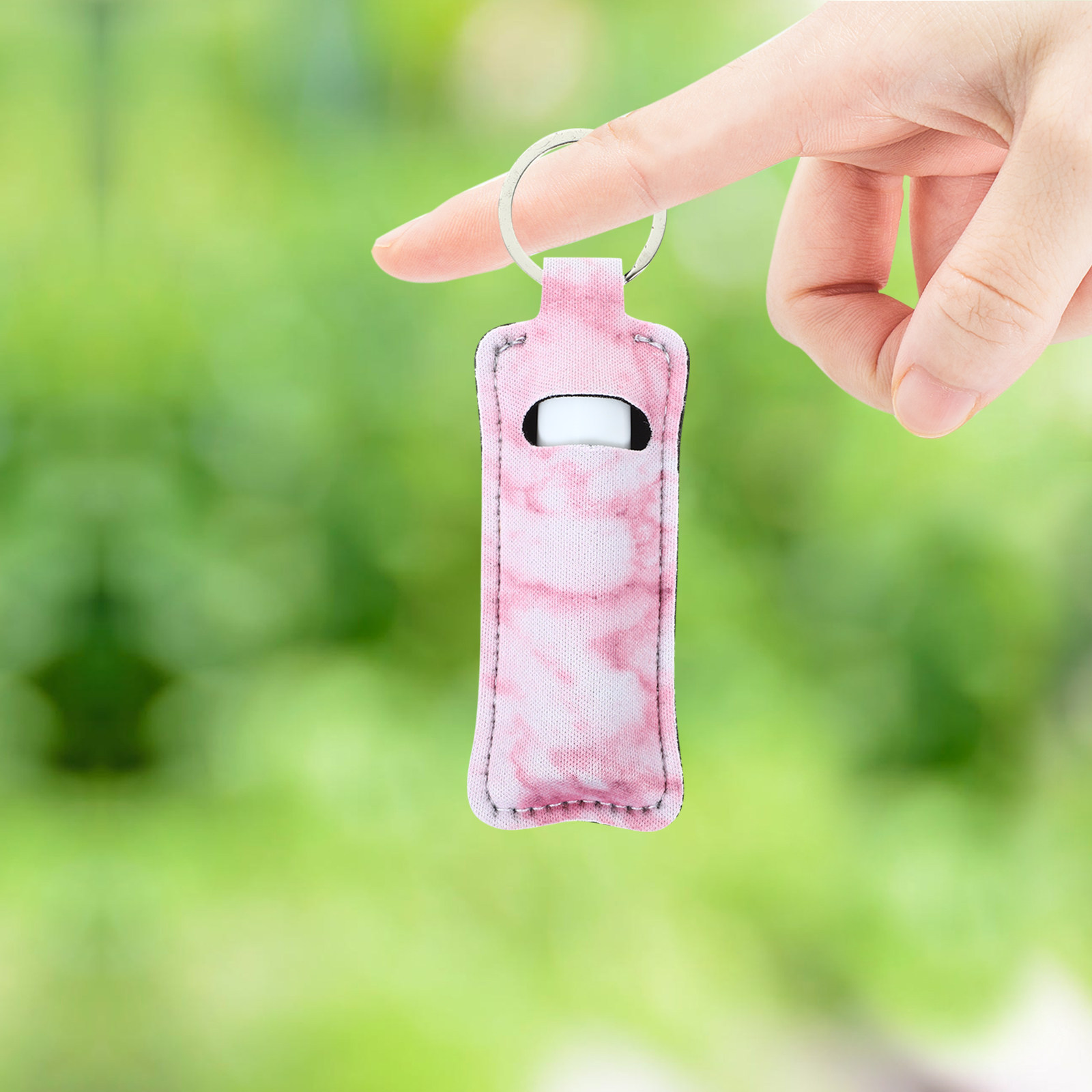4Pcs Lipstick Sleeve Keychain  - Travel Accessories Gift Ideas ulasan dan harga