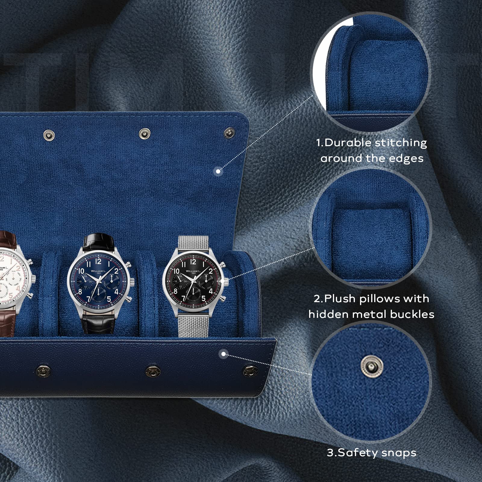 Watch Case Travel Organizer -  - Travel Accessories Display ulasan dan harga