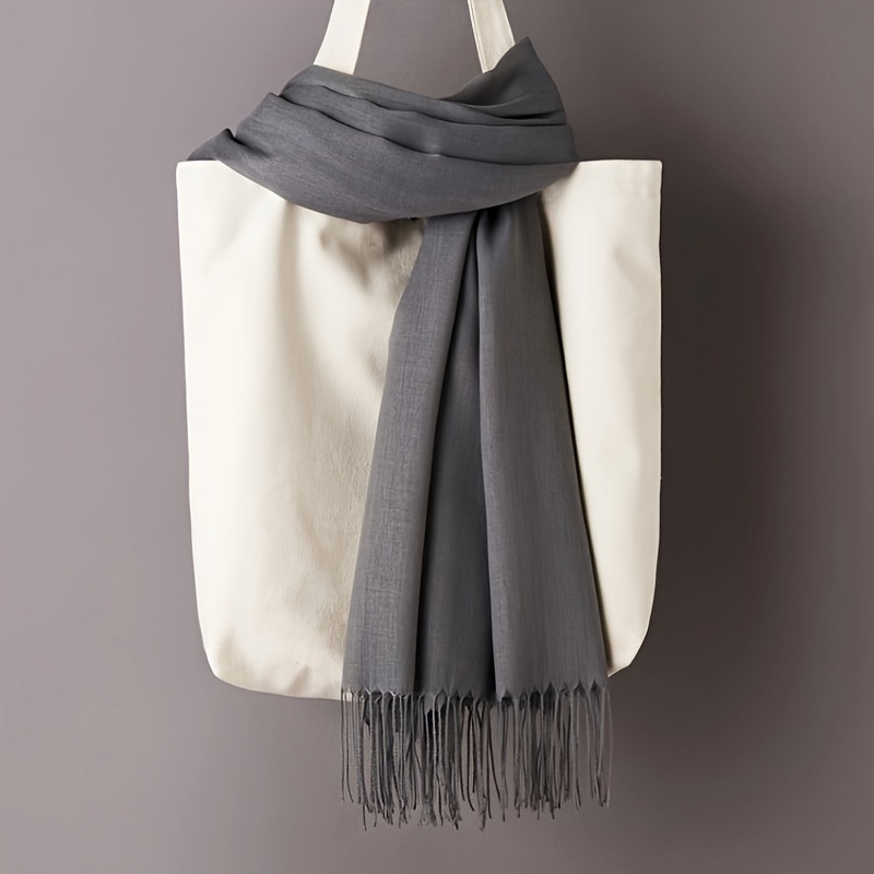 Unisex Classic Solid Color Sca - Travel Accessories Comfort ulasan dan harga