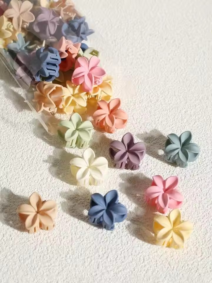 10/15pcs 4cm Hair Claw Clips S - Travel Accessories For Kids ulasan dan harga