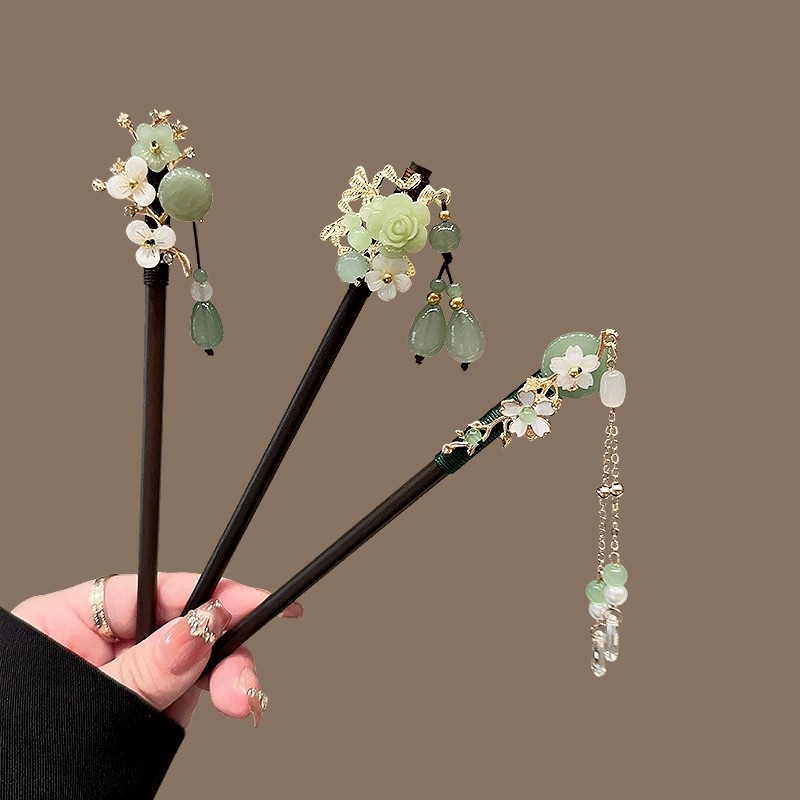 Antique Wooden Hairpin Women's - Travel Accessories Gifts ulasan dan harga