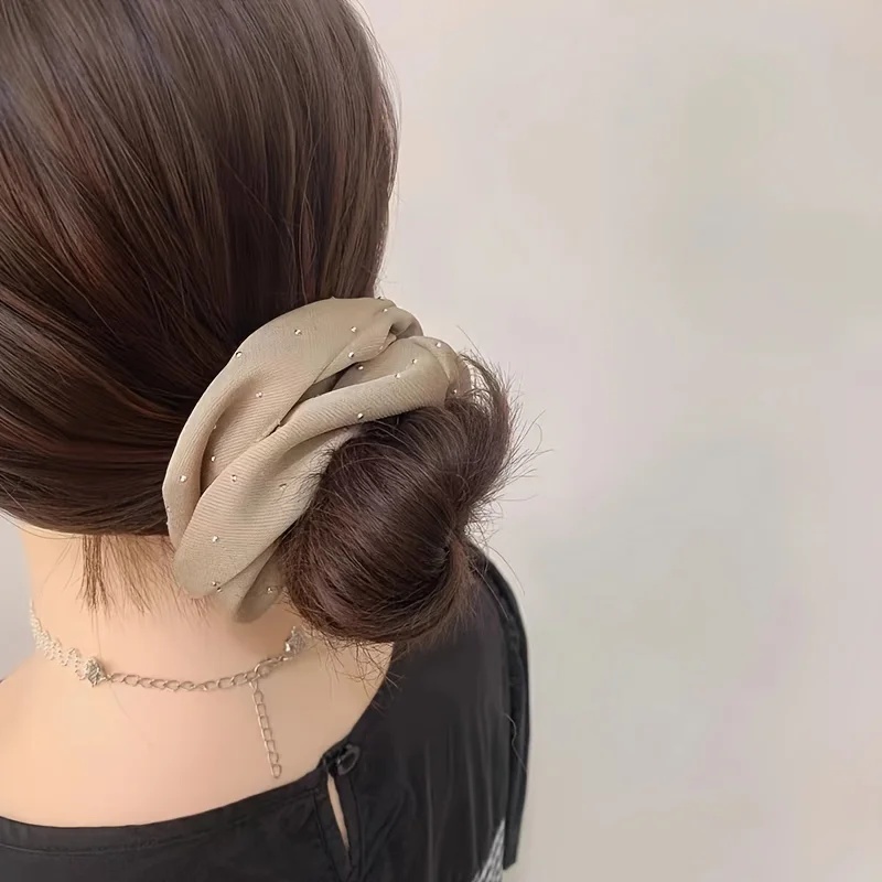 1/3PCS Satin Scrunchies With R - Travel Accessories Comfort ulasan dan harga