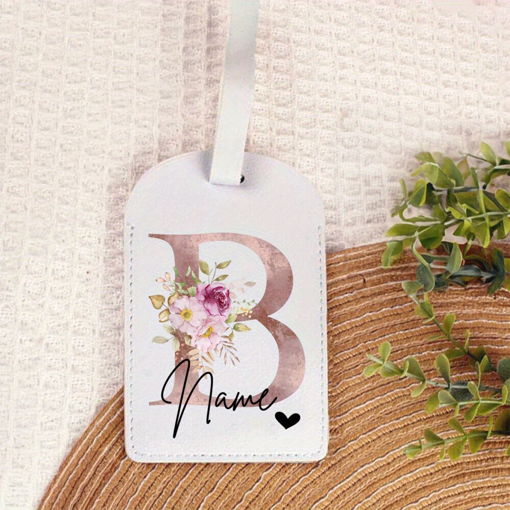 Personalized PU Luggage Tag Fa - Travel Accessories Personalised ulasan dan harga