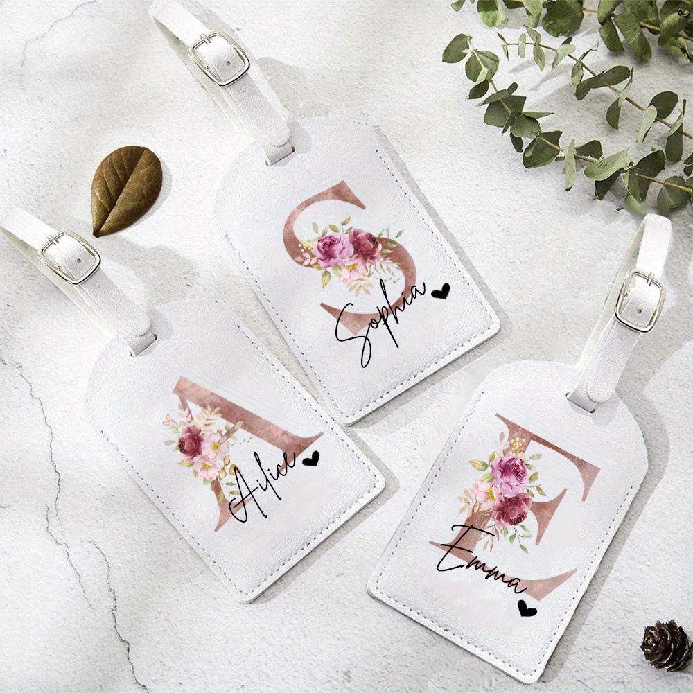 Personalized PU Luggage Tag Fa - Travel Accessories Personalised ulasan dan harga